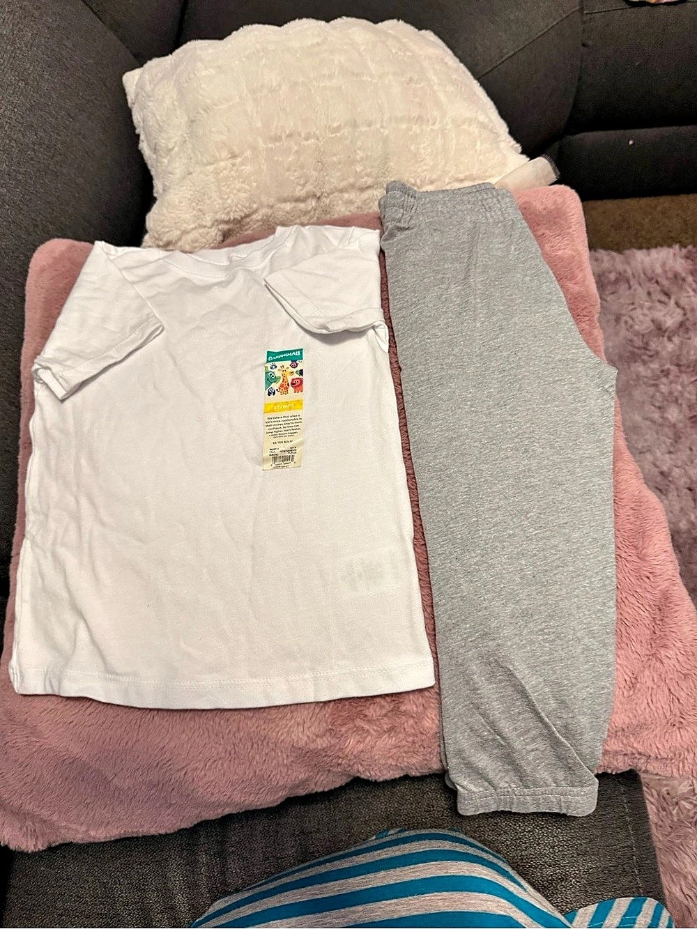 Garanimals Kids White & Gray Set